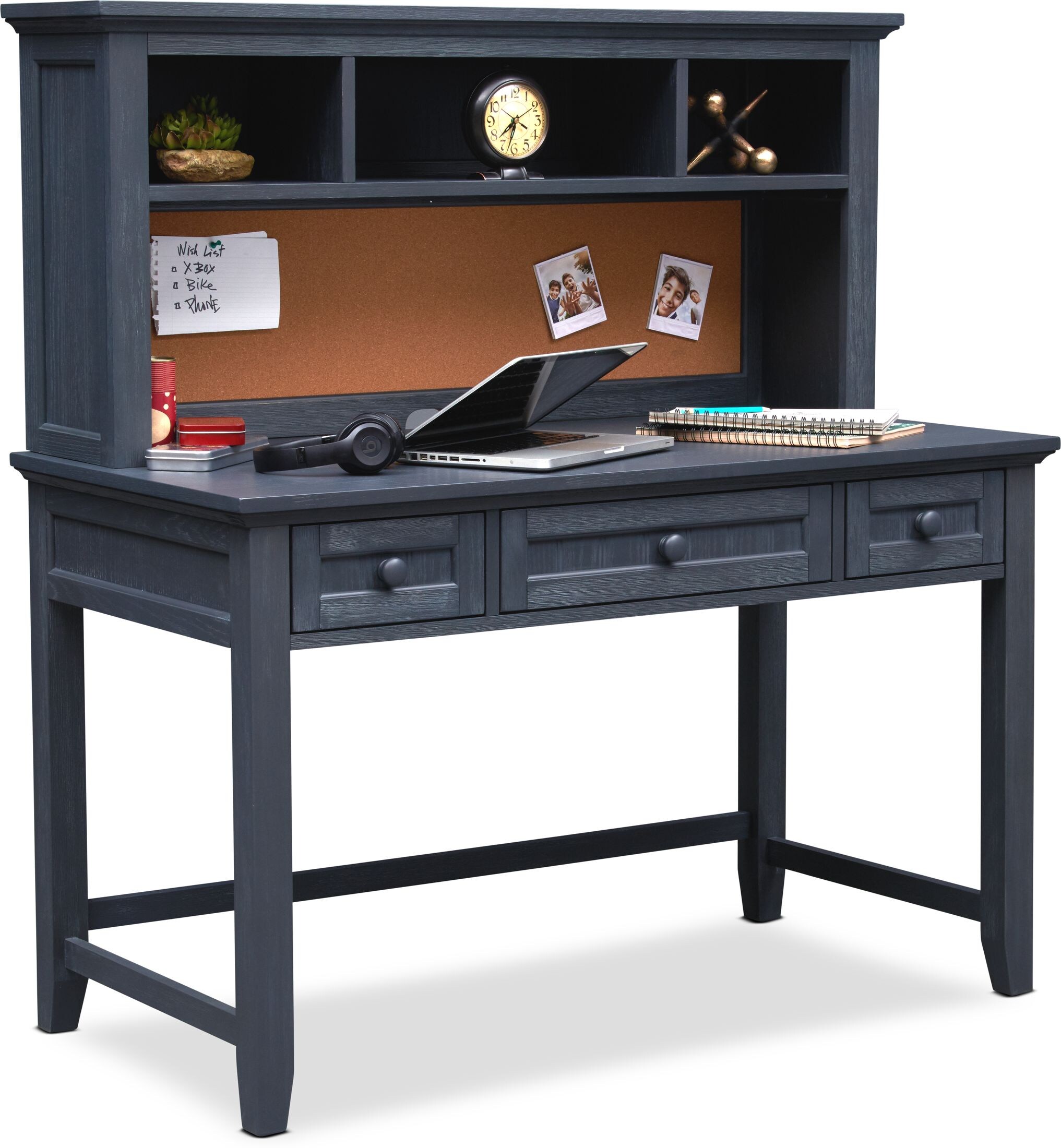 american signature desk with hutch